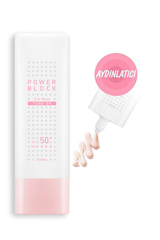 LUMİPİNK ™ Power Block Tone-Up Sun Base