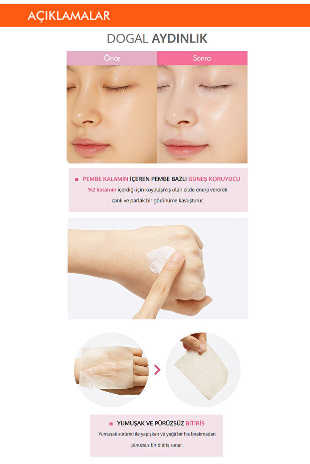 LUMİPİNK ™ Power Block Tone-Up Sun Base