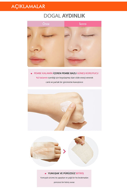 LUMİPİNK ™ Power Block Tone-Up Sun Base
